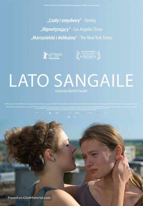 Sangailes vasara - Polish Movie Poster