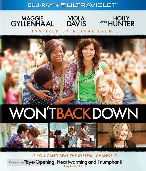 Won&#039;t Back Down - Blu-Ray movie cover