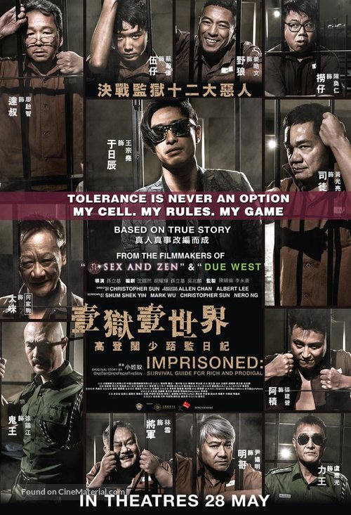 Imprisoned: Survival Guide for Rich and Prodigal - Singaporean Movie Poster