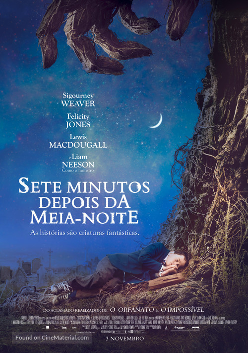 A Monster Calls - Portuguese Movie Poster