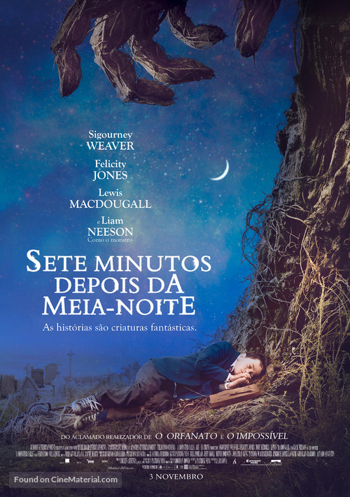 A Monster Calls - Portuguese Movie Poster