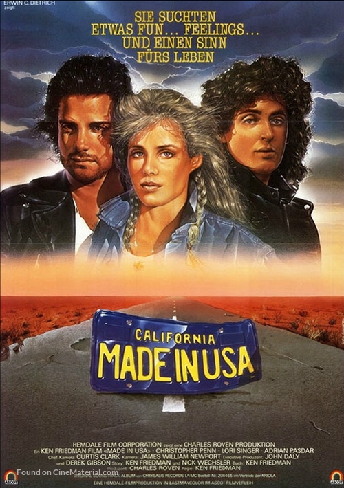 Made in U.S.A. - German Movie Poster