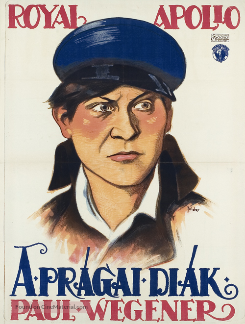 Der Student von Prag - Hungarian Movie Poster