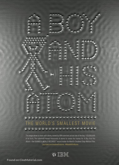 A Boy and His Atom: The World&#039;s Smallest Movie - Movie Poster