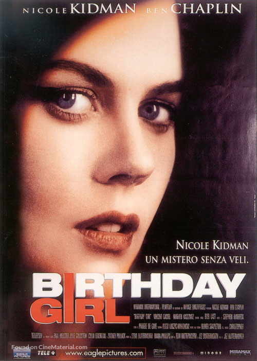 Birthday Girl - Italian Movie Poster