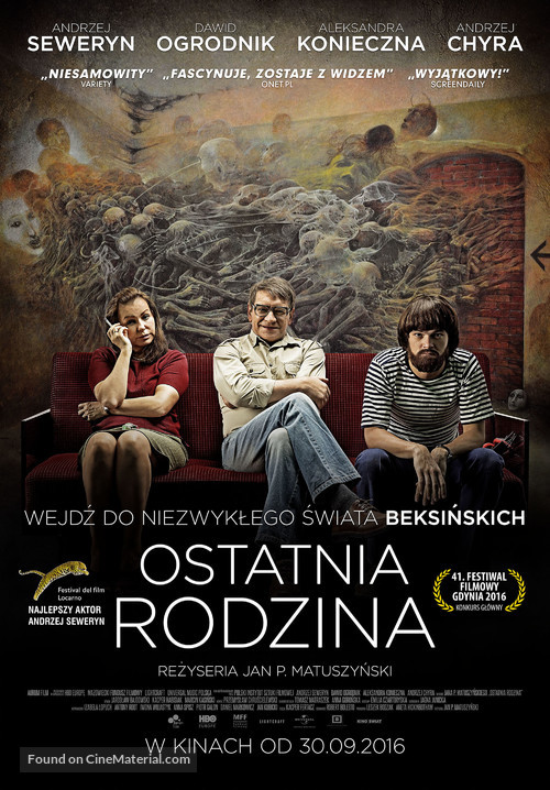 Ostatnia rodzina - Polish Movie Poster