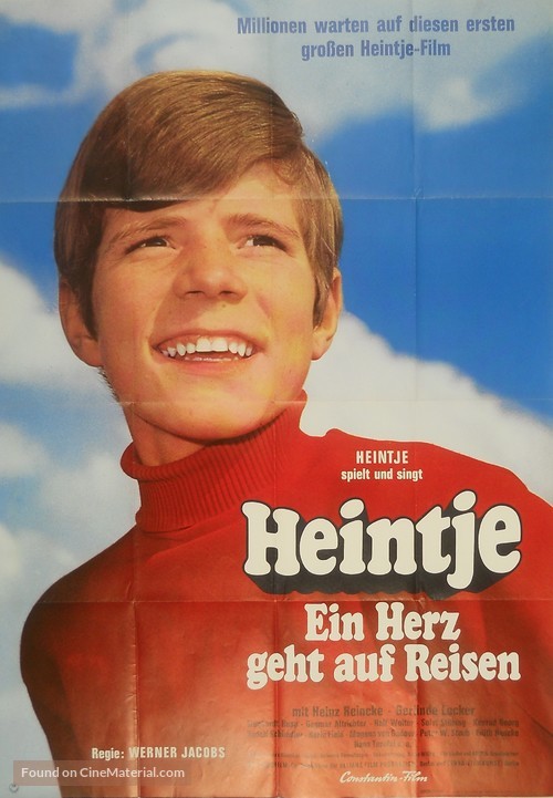 Heintje Ik zing mijn lied - German Movie Poster