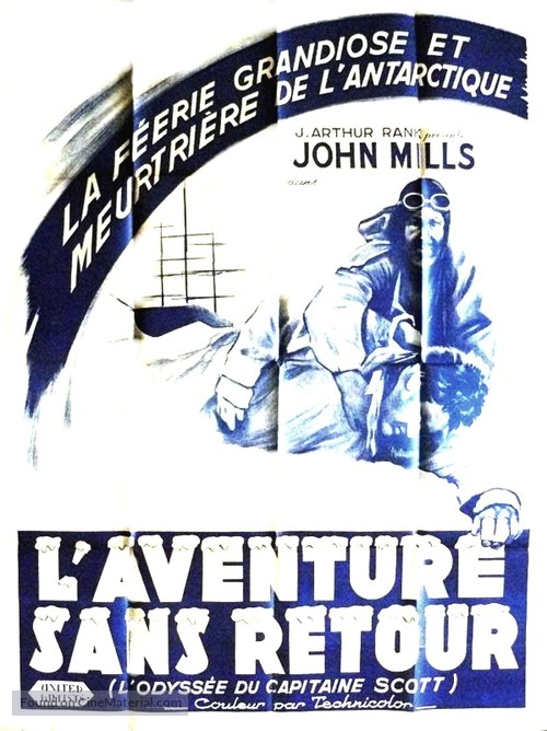Scott of the Antarctic - French poster
