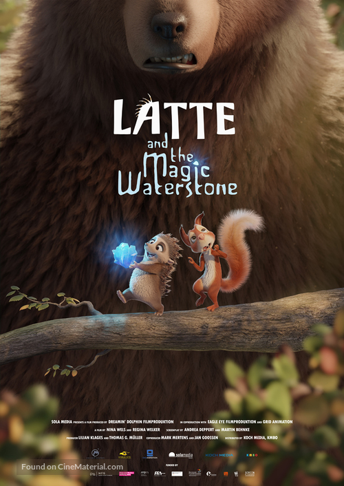 Latte &amp; The Magic Waterstone - International Movie Poster