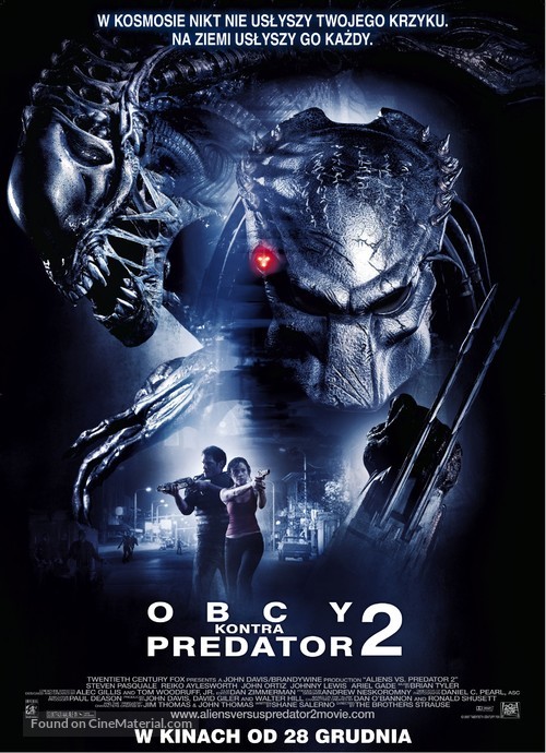 AVPR: Aliens vs Predator - Requiem - Polish Movie Poster