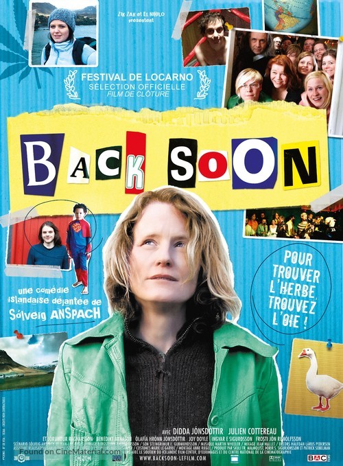 Back Soon - French Movie Poster
