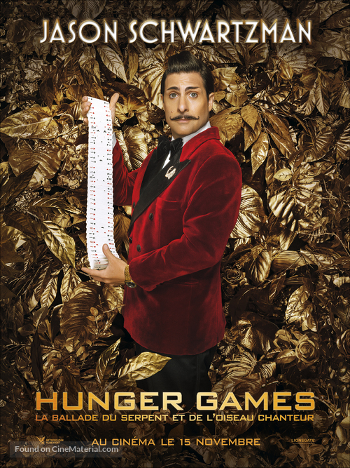 The Hunger Games: The Ballad of Songbirds and Snakes - French Movie Poster