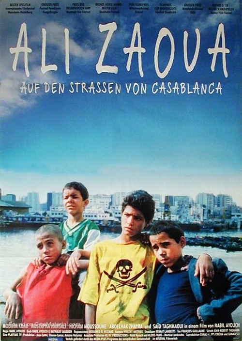 Ali Zaoua, prince de la rue - German Movie Poster