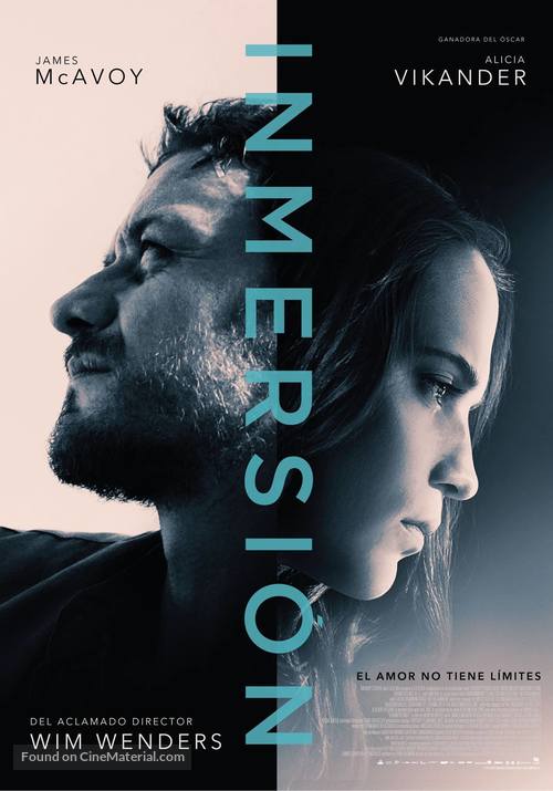 Submergence - Colombian Movie Poster