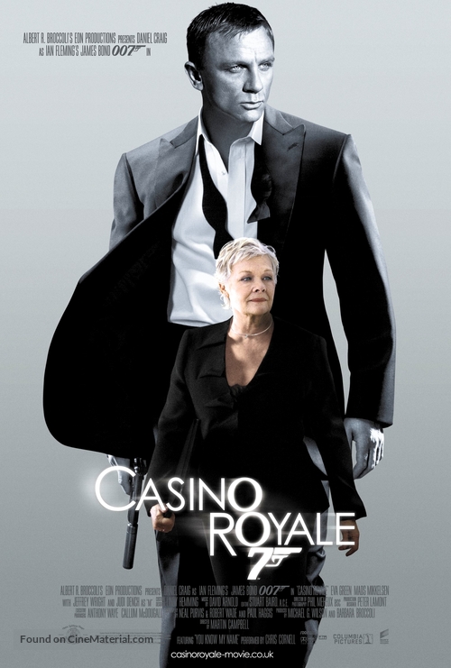 david robinson alternate poster casino royale