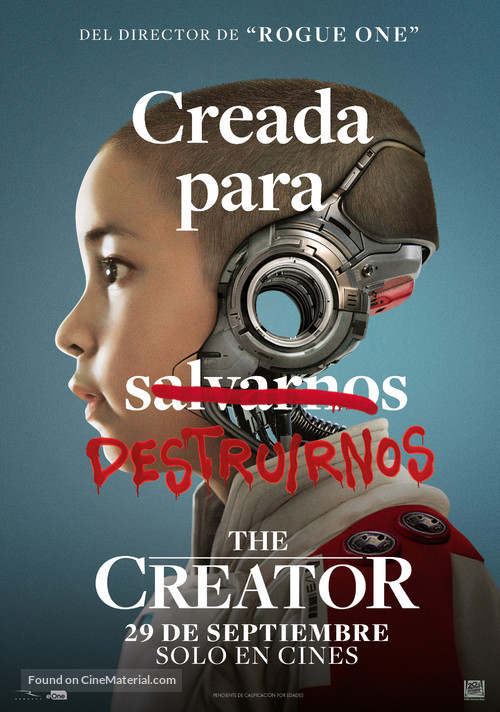 The Creator - Spanish Movie Poster