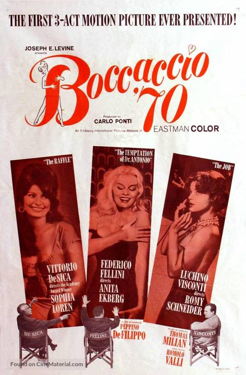 Boccaccio &#039;70 - Movie Poster