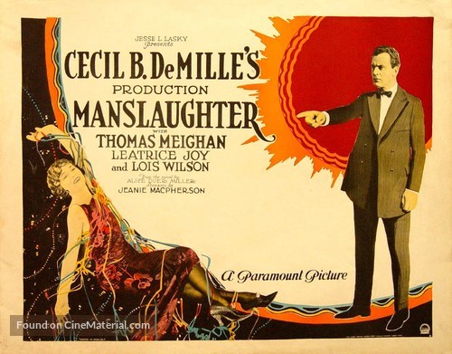 Manslaughter - Movie Poster