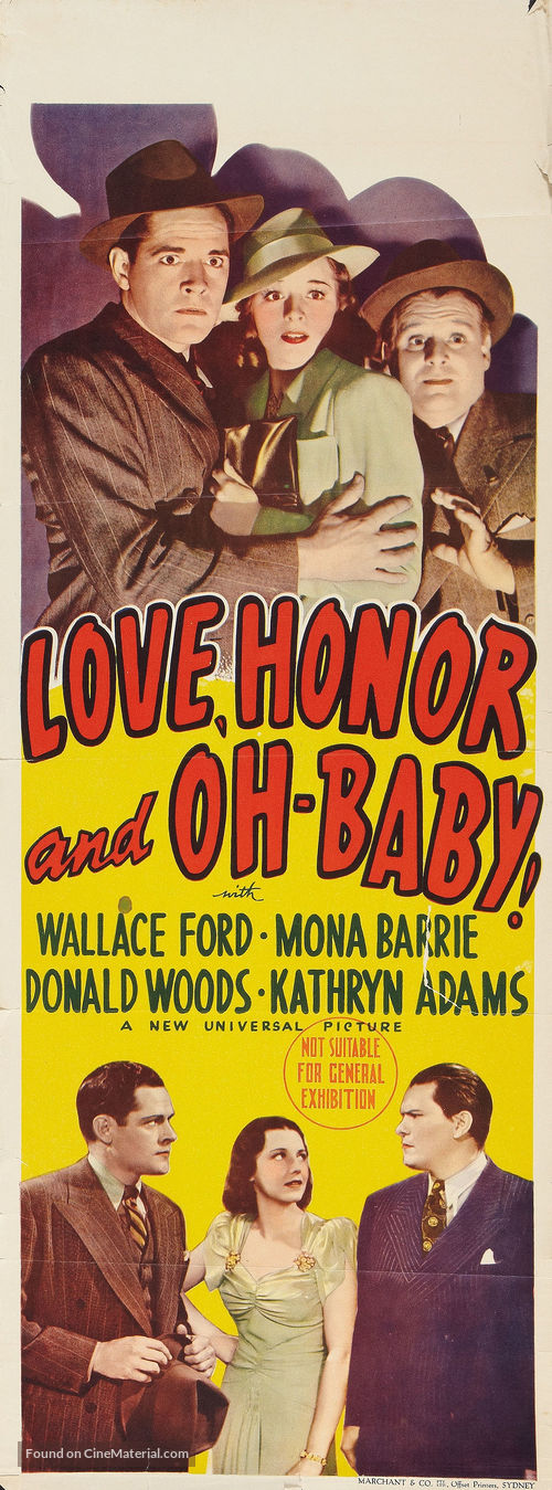 Love, Honor and Oh Baby! - Australian Movie Poster