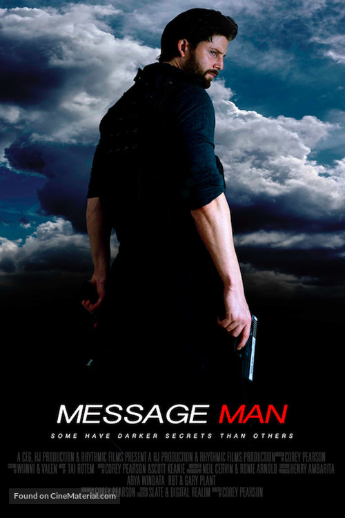 Message Man - Australian Movie Poster