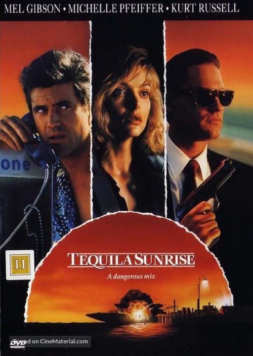 Tequila Sunrise - Danish DVD movie cover