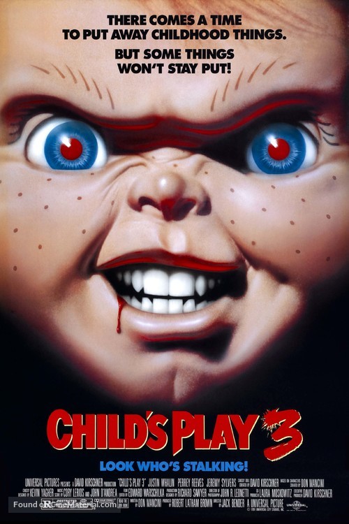 Child&#039;s Play 3 - Movie Poster