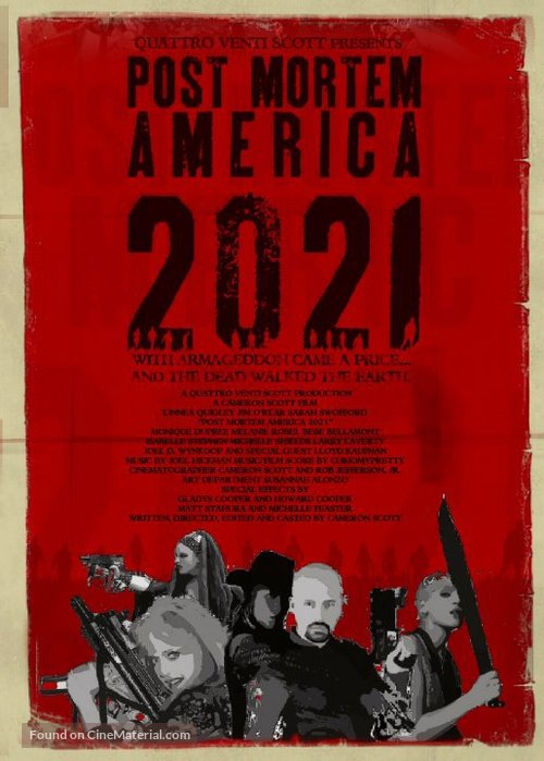 Post Mortem, America 2021 - Movie Poster