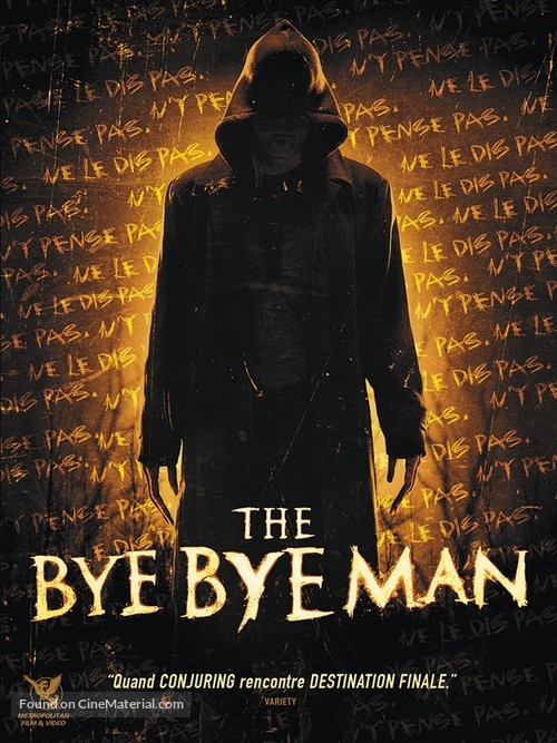 The Bye Bye Man - French Blu-Ray movie cover