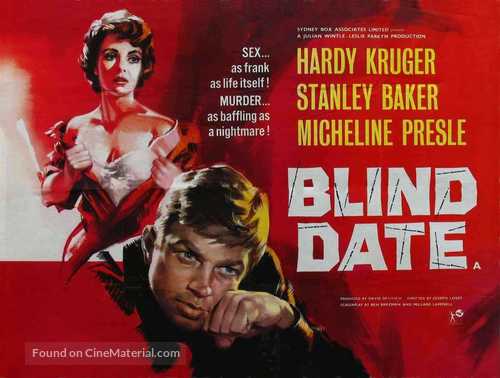 Blind Date - British Movie Poster