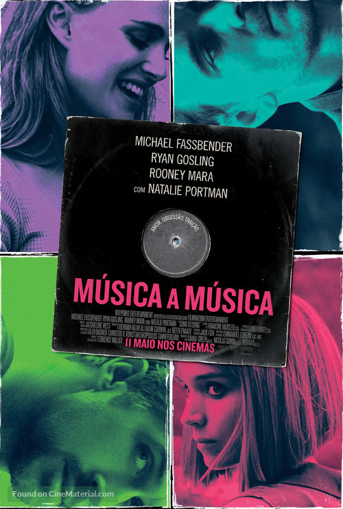 Song to Song - Portuguese Movie Poster