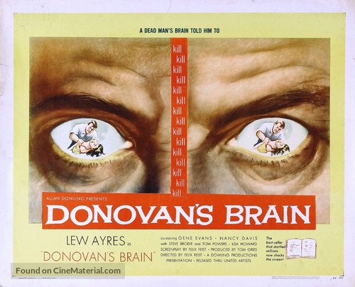 Donovan&#039;s Brain - Movie Poster
