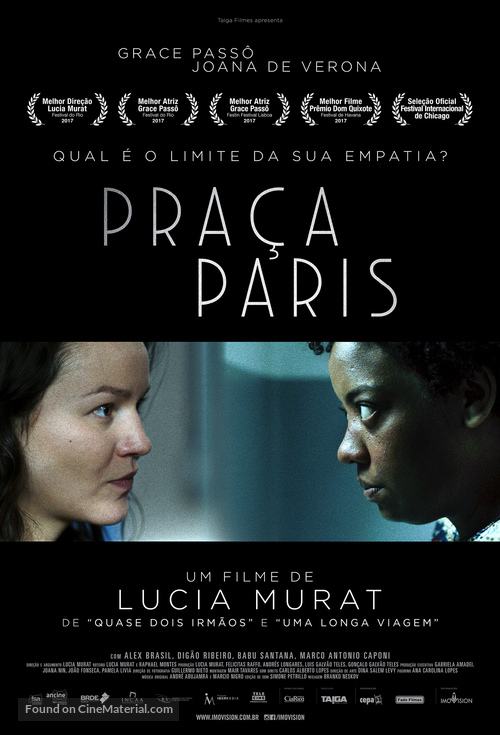 Pra&ccedil;a Paris - Brazilian Movie Poster