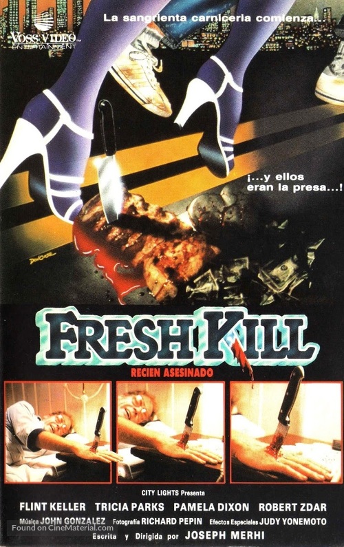 Fresh Kill - Spanish VHS movie cover