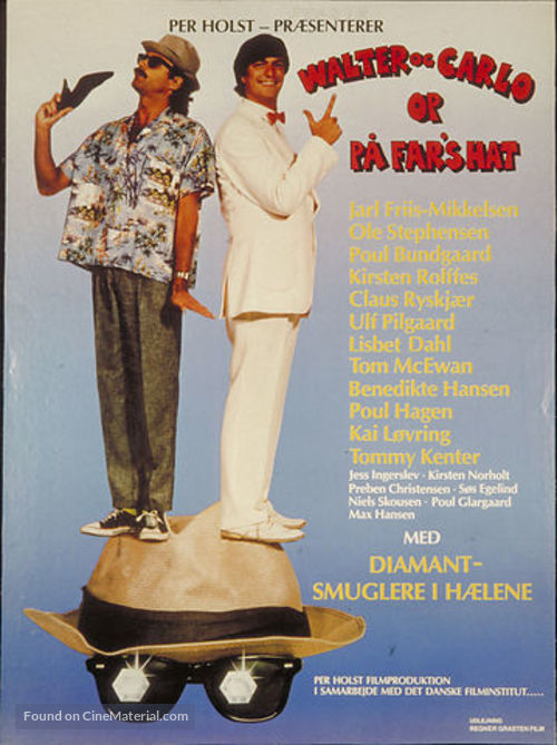 Walter og Carlo - op p&aring; fars hat - Danish Movie Poster