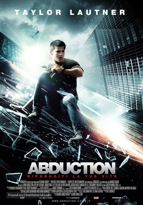 Abduction - Italian Movie Poster