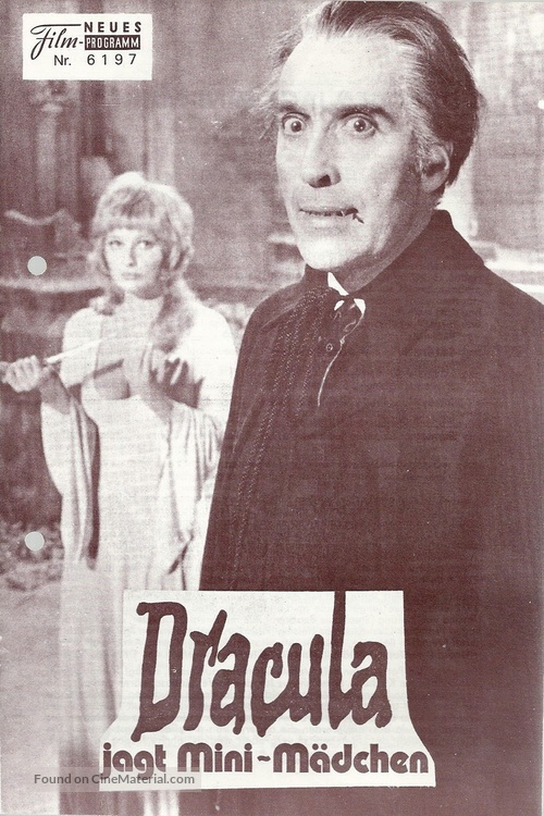 Dracula A.D. 1972 - Austrian poster