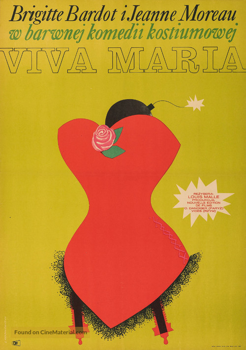 Viva Mar&iacute;a! - Polish Movie Poster