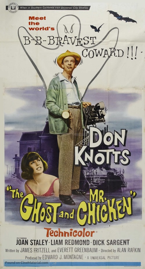 The Ghost and Mr. Chicken - Movie Poster