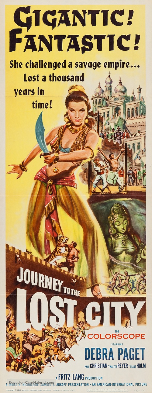 Journey to the Lost City - Movie Poster