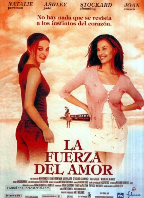 Where the Heart Is - Spanish Movie Poster