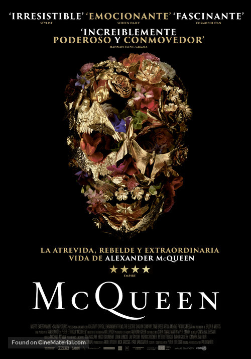 McQueen - Spanish Movie Poster