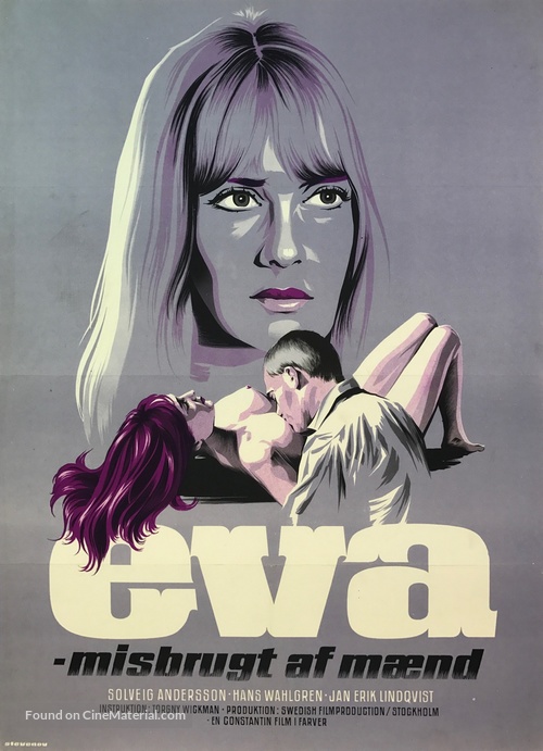 Eva - den utst&ouml;tta - Danish Movie Poster
