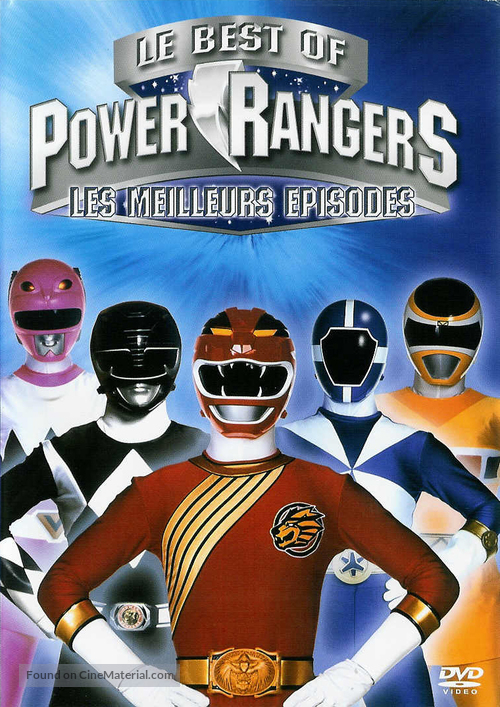 &quot;Mighty Morphin&#039; Power Rangers&quot; - French DVD movie cover