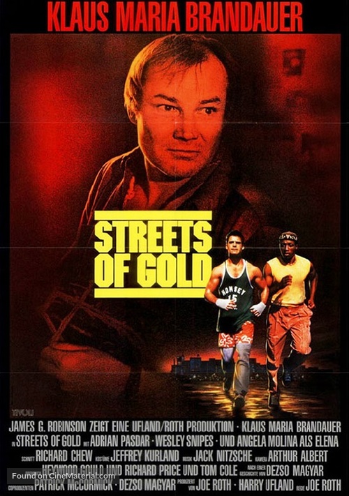 Streets Of Gold - German Movie Poster