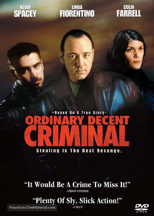 Ordinary Decent Criminal - DVD movie cover