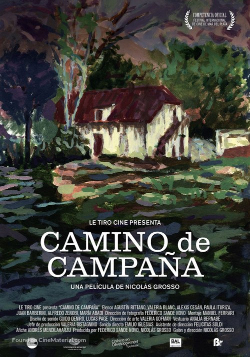 Camino de campa&ntilde;a - Argentinian Movie Poster