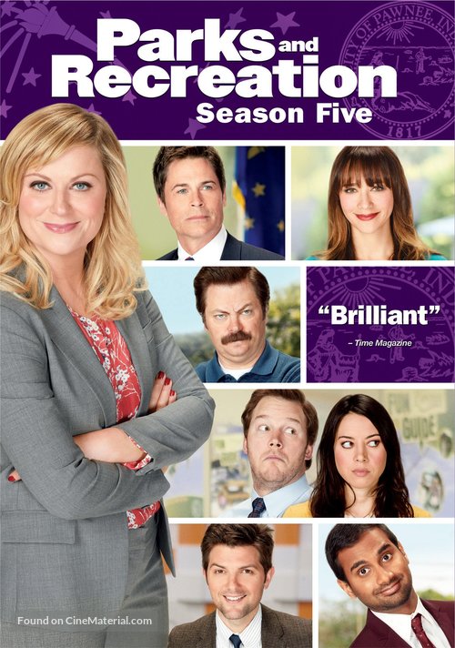 &quot;Parks and Recreation&quot; - DVD movie cover