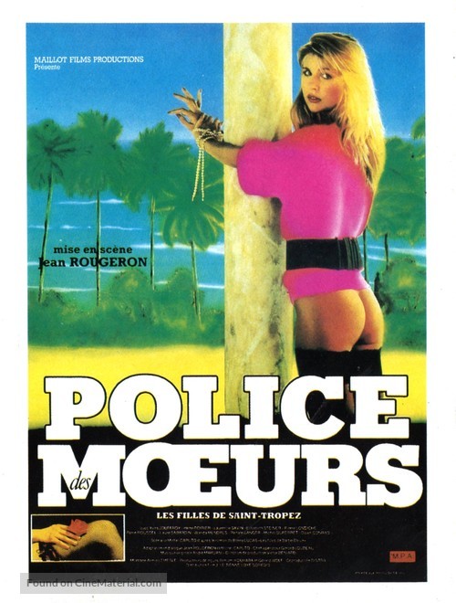 Police des moeurs: Les filles de Saint Tropez - French Movie Poster