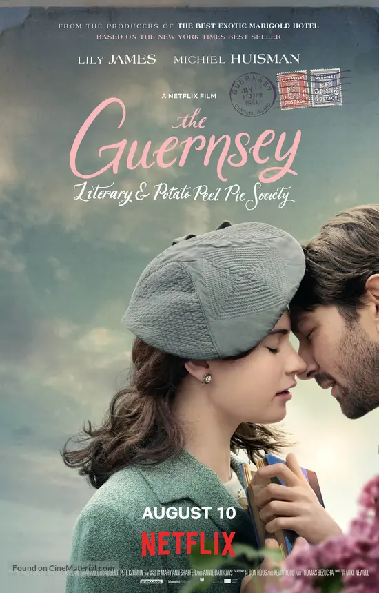 The Guernsey Literary &amp; Potato Peel Pie Society - Movie Poster