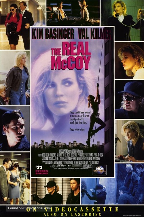 The Real McCoy - Video release movie poster